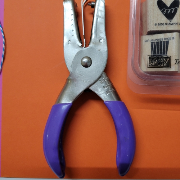 Stampin Up Birthday Best & Teeny Tinies Wooden Block Rubber Stamp Set - Picture 8 of 8